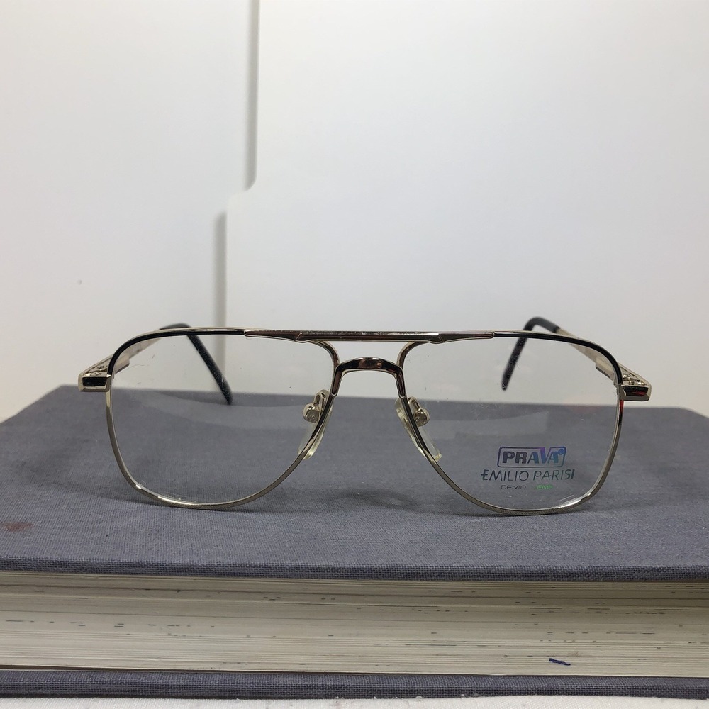 Prava Kids Eyewear Boys Black And Gold Emilio Parisi Col. 2 Flex Springs